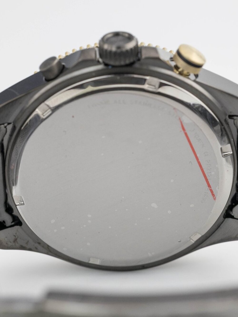 Fossil PR2121 Chronograph Gunmetal NWT Quartz Analog Men's Watch New Battery - Picture 6 of 9
